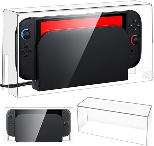 透明なSwitch2用ホコリカバー