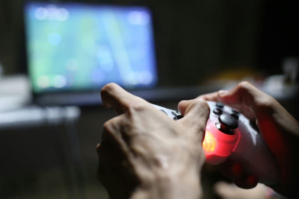 コントローラーのグリップ部分