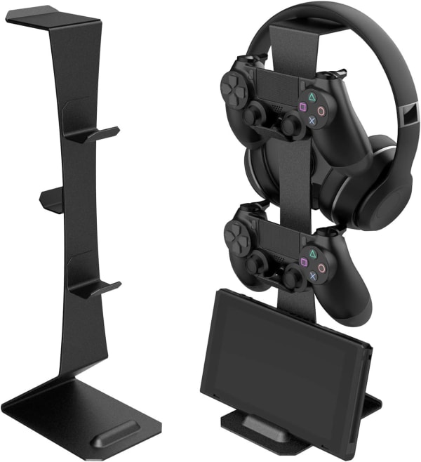 黒いコントローラースタンド