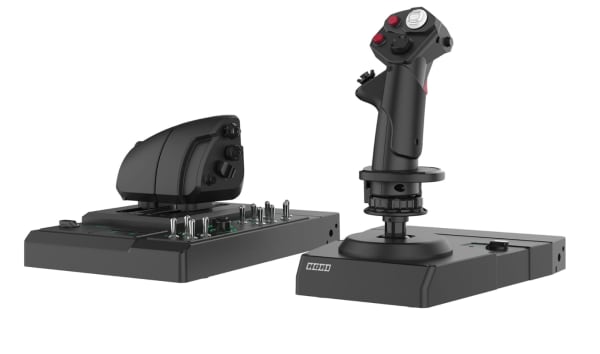 スロットル分離型のフライトスティック