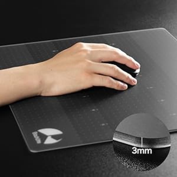 ガラスマウスパッド