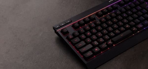 メンブレン方式のキーボード